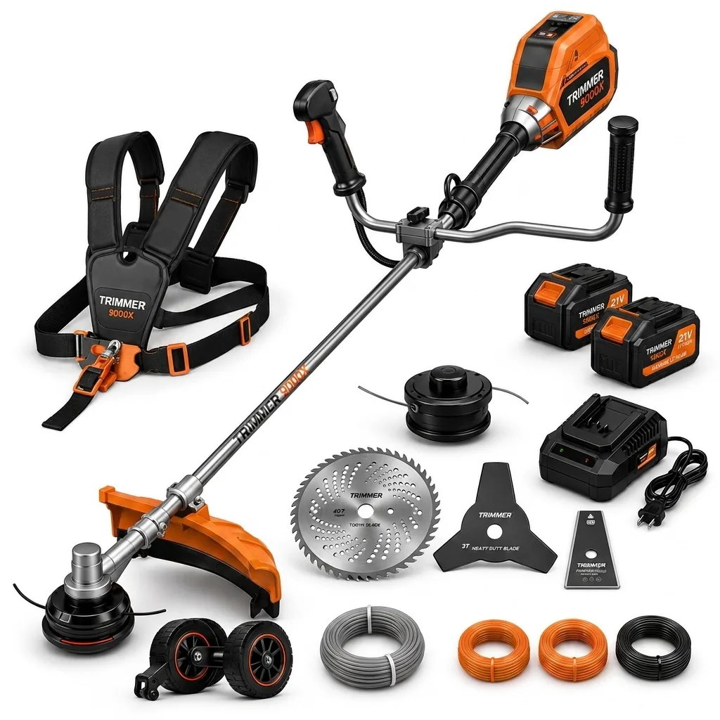 Trimmer 9000X Kit Completo